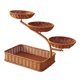 thumbnail image 4 of Cesta de frutas, cesta organizadora para almacenar alimentos, frutero, mesa de café, para servir Estilo B, 4 of 9
