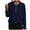 Dark Blue, variant on Up to 40% off Women's s Casual Loose Solid Color Long Sleeved Round-neck Hooded Sweatshirt Tops