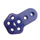thumbnail image 5 of 1 buje de suspensión de tubo, pieza de modificación de 7 orificios, amortiguador de goma de 11mm de diámetro interior azul Zulema Buje colgante de escape, 5 of 7