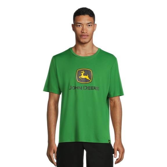 John Deere Men's Interlock Graphic Short Sleeve Tee