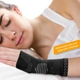 thumbnail image 3 of Wrist Compression Glove Wrist Support Sleeves (Pair) for Carpal Tunnel and Wrist Pain Relief Treatment, Wrist Brace for Women and Men - made from Breathable and Sweat-Absorbing Elastic Blend, 3 of 6
