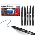 thumbnail image 1 of Sharpie Creative Markers, Earth Tones, Water-Based Acrylic Paint Markers, Fine Tip, 5 Count, 1 of 1
