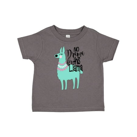 

Inktastic No Drama for This Llama Gift Toddler Boy or Toddler Girl T-Shirt