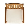 thumbnail image 6 of Pearl Outdoor Acacia Wood Dining Chairs, Set of 2, Teak Finish, 6 of 13