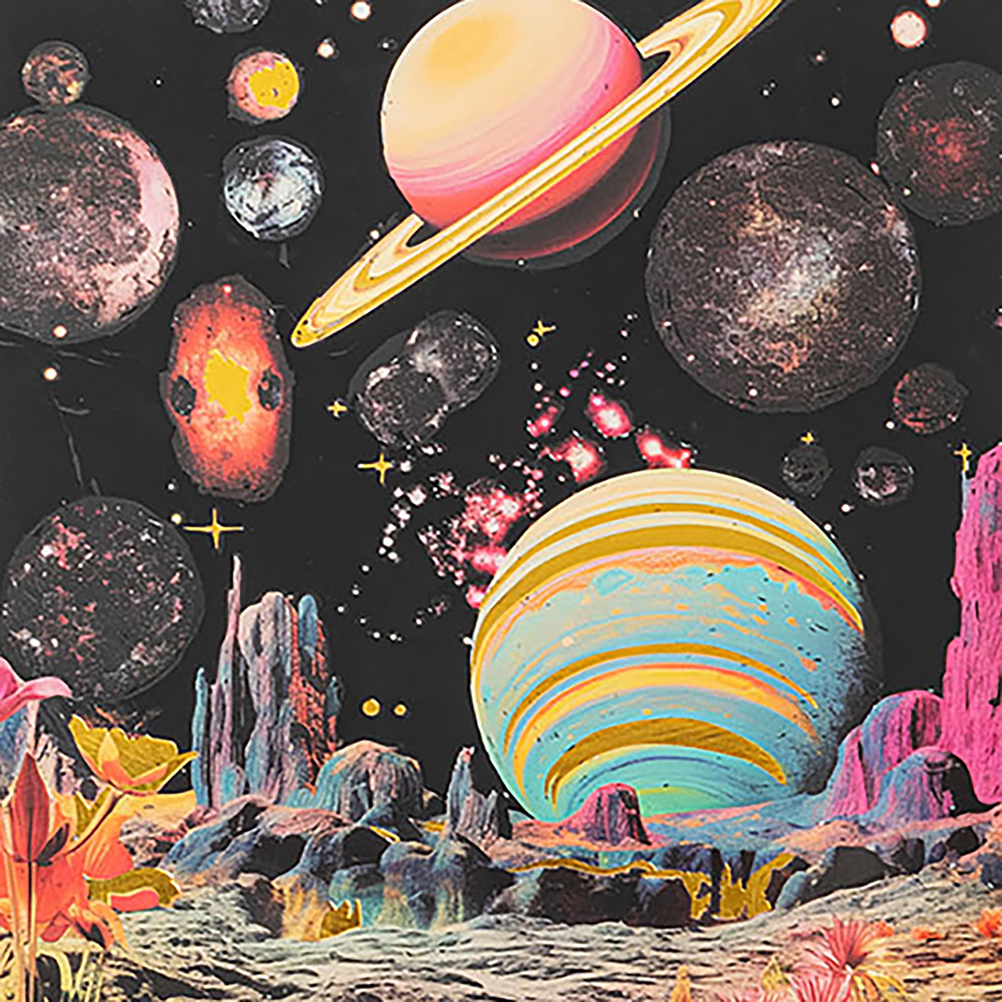 Brea Reese: Scratch Art Paper Pad - Surrealism - 6 Dreamlike Designs, Guided Art, Metallic Accents, Dual-Tip Stylus & Brush, 9x12" Pages, Adult Craft