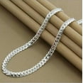 thumbnail image 4 of GKNET 18" -24" Mens Womens 925 Sterling Silver 5mm Wide Snake Chain Necklace-24 in, 4 of 4