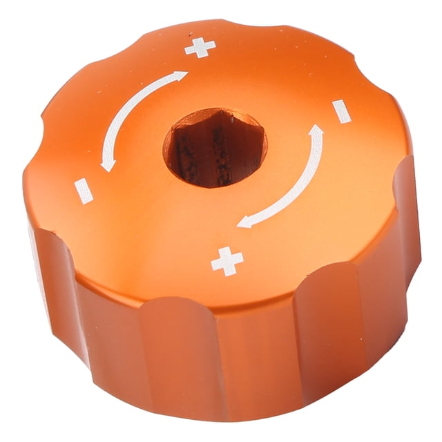 Perilla de rotación, perilla de rotación CNC Piezas de motocicleta de aluminio Perilla de ajuste trasero Construcción robusta