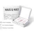 thumbnail image 4 of HAUS AND HUES Wall Art Eau De Parfum | Blush Pink Wall Decor Fashion Wall Art for Women Pink Wall Art for Bedroom Vanity Room Wall Art | BEIGE FRAMED 24” x 36”, 4 of 6