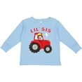 thumbnail image 3 of Inktastic Farmer Tractor Little Sis Girls Long Sleeve Toddler T-Shirt, 3 of 5