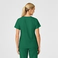 thumbnail image 2 of Wink W123 Women's Stylized V-Neck Scrub Top, Hunter, XXS Womens, 2 of 6