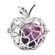 thumbnail image 2 of Cobre Charm Theme Colgante de piedras preciosas Forma hueca Jaulas de Plata Púrpura Sunnimix Colgante de la jaula de cuentas, 2 of 8