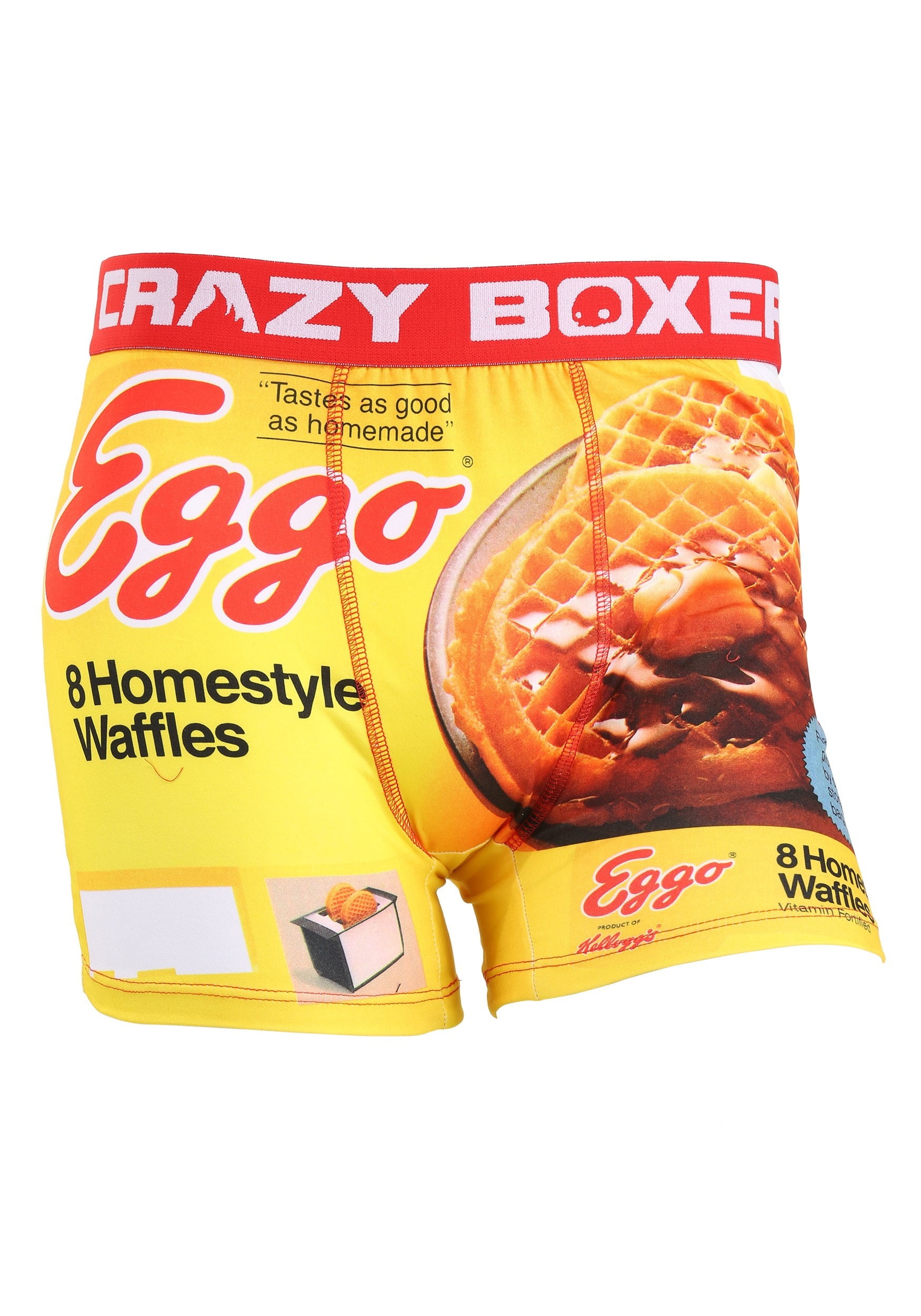 Kalan LP Crazy Boxers Mens Retro Eggo Boxer Briefs