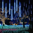 thumbnail image 4 of Xihbxyly Luces de Ducha Led, Efecto Lluvia Multicolor, Decoración Exterior Impermeable, Perfectas para Fiestas, Navidad, Bodas, Decoración de Jardín, Juego de 6 Tubos, 30 Cm de Largo, 4 of 4