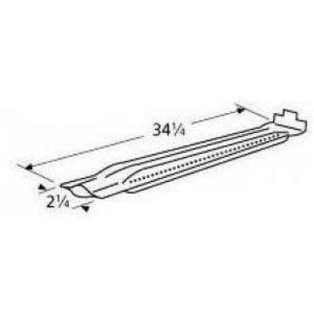 Galvanized Replacement - Music City Metals 15341 Galvanized Steel Burner Replacement for Select Thermos Gas Grill Models