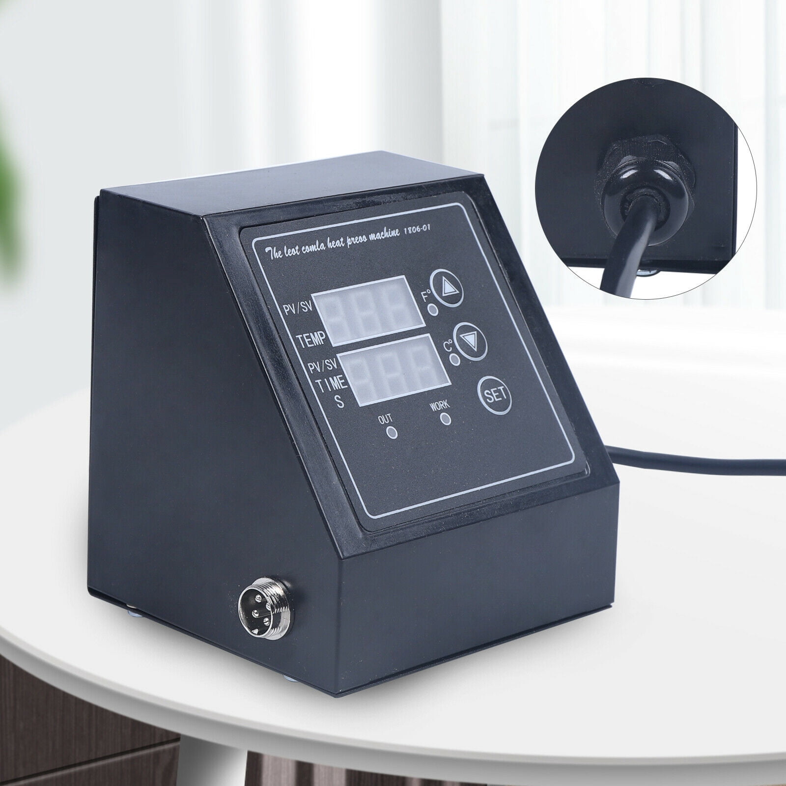 TOOL1SHOoo Digital Dual Control Box For Heat Press Machine 110v US Plug 800W