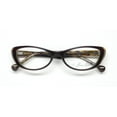 thumbnail image 2 of LISA LOEB BUTTERFLY CAT EYE EYEGLASS FRAME/GLASSES CLASSIC LIBRARIAN LOOK WOMENS, 2 of 9