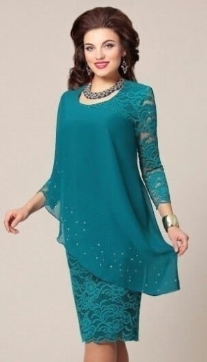 long sleeve knee length formal dresses