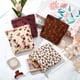 thumbnail image 3 of Set de 4 bolsas de maquillaje Abbylike Floral de pana, 3 of 6