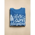 thumbnail image 3 of Home Sweet Haunted Home Sweatshirt Men -Image by Shutterstock, Male x-Large, 3 of 4