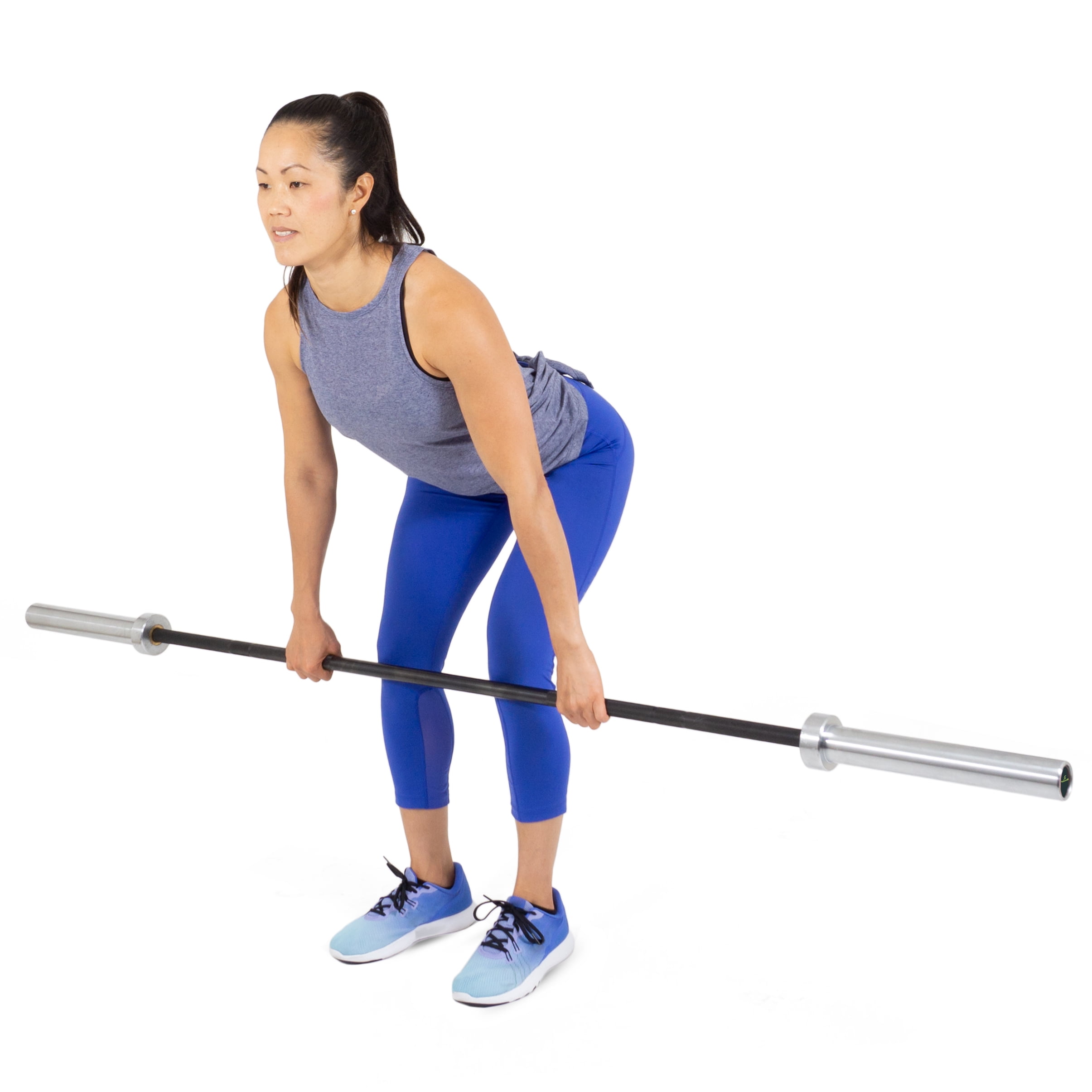 ProsourceFit Olympic Barbell Multipurpose Weight Lifting Bar