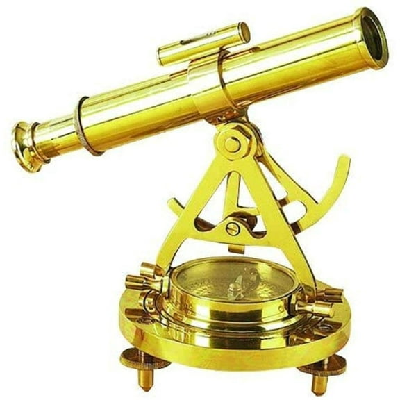 Thor Instruments Brass Telescope Compass Feel The Distant Objects Nearer 6"