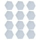 thumbnail image 4 of Paneles Acústicos Hexagonales, Tablero De Absorción De Sonido, Montaje Adhesivo Ignífugo De Fibra De Poliéster Para Oficinas En El Hogar Para Estudios De Grabación Ccdes Gris-plata, 4 of 8
