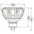 thumbnail image 5 of LED MR16 bulb, 500 lumens, 7W, 2700K, 30 Degree Beam - 702 Lighting, 5 of 5