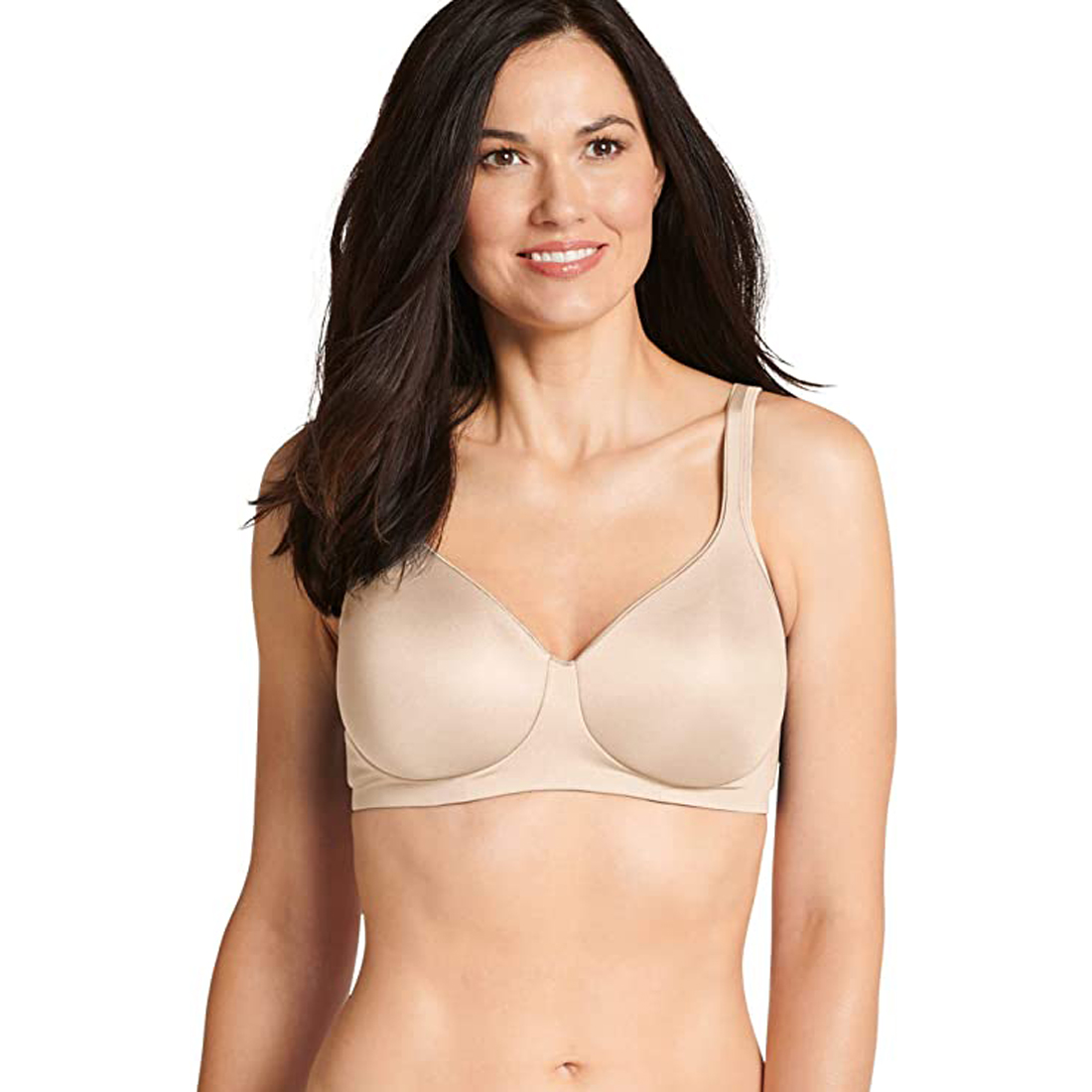 Jockey Women's Bras Forever Fit Full Coverage Molded Cup Bra, Light, M