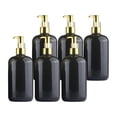 thumbnail image 2 of Dispensadores de jabón líquido recargables de 6 unidades, dispensadores de jabón de manos con bomba 500 ml, 2 of 9