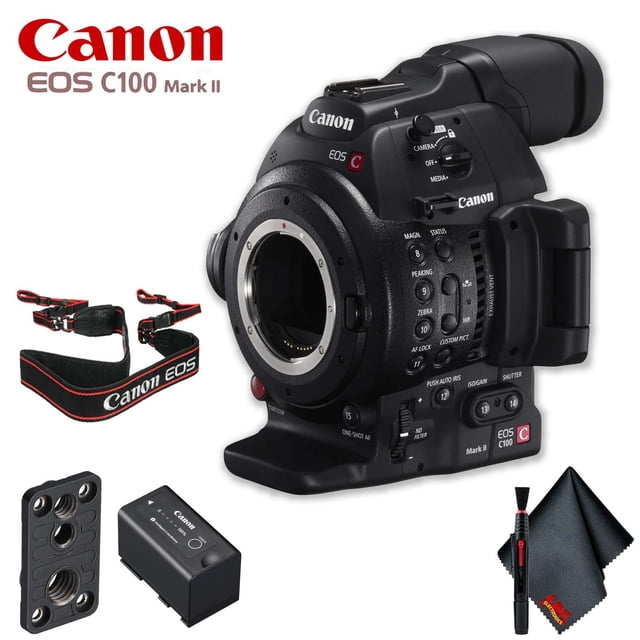 Canon EOS C100 Mark II Cinema EOS Camera w/ Dual Pixel CMOS AF (Corps Seulement)