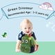 thumbnail image 2 of RV Mochila infantil para niños, lindo animalito de guardería 3D Rojo Verde, 2 of 5
