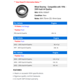 thumbnail image 2 of Wheel Bearing - Compatible with 1996 - 2009 Audi A4 Quattro 1997 1998 1999 2000 2001 2002 2003 2004 2005 2006 2007 2008, 2 of 2