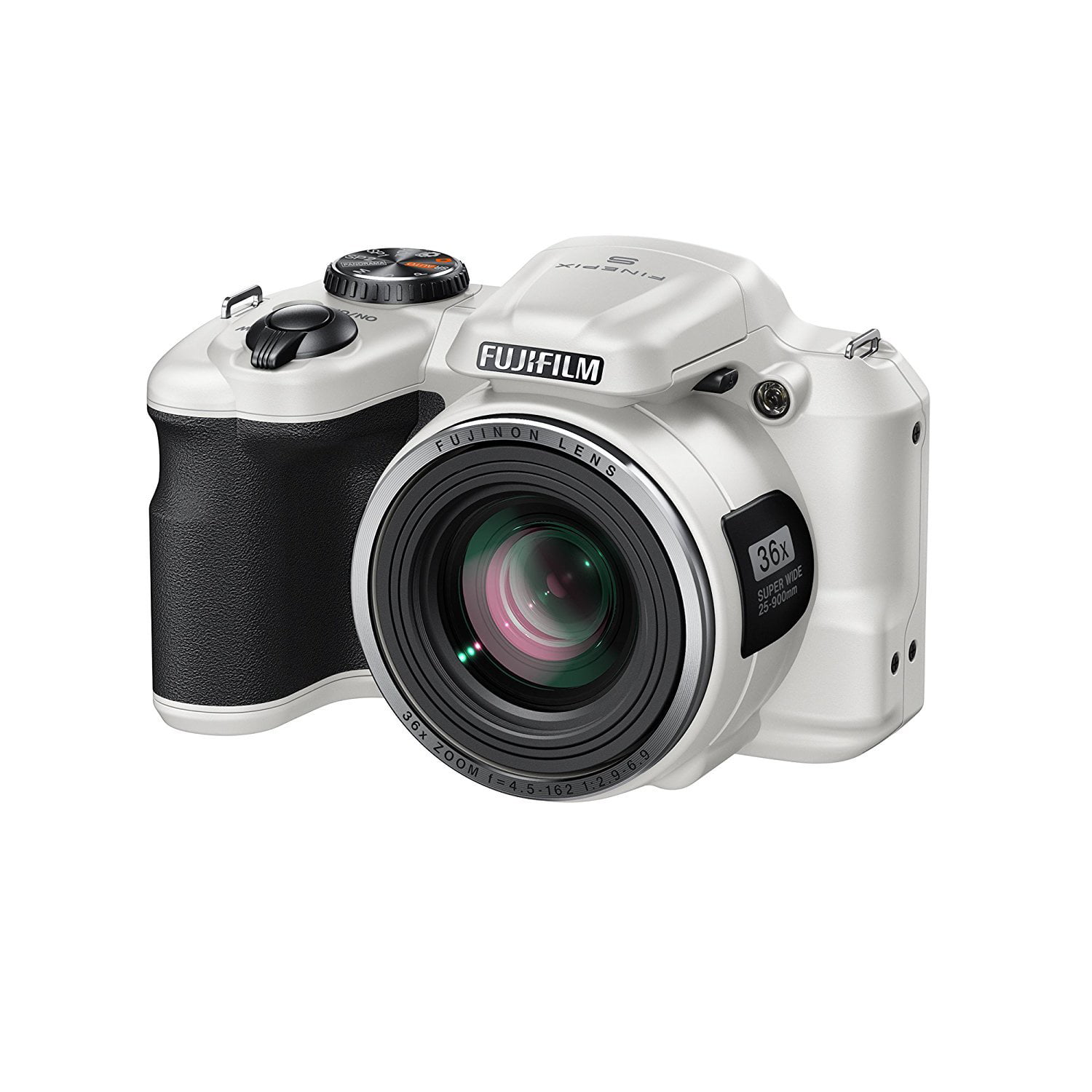 Fujifilm FinePix S8600 Camera - White (16MP, 36x Optical Zoom) 3 inch LCD