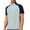 NY1, variant on Men's Outdoor Long Sleeve T-Shirt - Half-Zip Color Block Design for Cycling