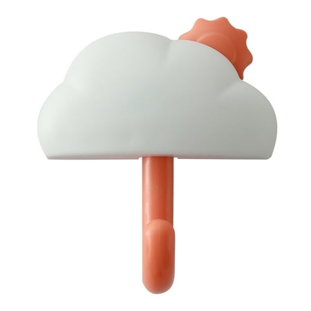 

Hooks/Hangers/Holders WMYBD 3PCs Cloud Hook Adhesive Sticker Wall Hanging Kitchen Creative Hook