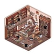 thumbnail image 1 of Pegatinas 3D Para La Casa Diy Pegatinas Diy Escena Crea Tu Propio Supermercado | Cafetería | Restaurante | Librería Fu N Pegatinas Con Divertidas Escenas De Dibujos Animados, 1 of 5