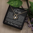 thumbnail image 6 of Wife Love Your Husband Necklace for Wife from Husband To My Wife Gift Jewelry for Her Women Forever Love Pendant, 6 of 11
