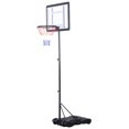 thumbnail image 1 of Topcobe Support de Panier de Basket-Ball Réglable en Hauteur avec Roues, 1 of 4