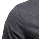 thumbnail image 4 of pstuiky manga larga para hombre, Camiseta básica de cuello en V con botones y manga larga de color liso para hombre camisetas de hombre l, 4 of 9