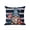 Blue, Navy, White, Gold, variant on 1 Pack Outdoor Throw Pillow, Patriotic Gnomes Waterproof Pillow with Insert Included, Independence 250 Memorial Red Striped Decorative Accent Cushion Sofa Pillows for Patio Porch, 16 x 16 In
