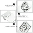 thumbnail image 3 of HEALEEP Lock Hasp Latch Stainless Steel Anti Theft Lock for Small Doors 1Pcs, 3 of 8