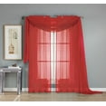 thumbnail image 2 of Diamond Sheer Voile Curtain Panels, 2 of 6