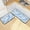 White Flowers, variant on Dailycode 2 Pcs Kitchen Rug Set Non Slip Absorbent Soft Floor Mats for Kitchen Bathroom Elephants with Palms Trees 19.7"x27.6" 19.7"x47.2"