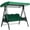 Green Protective Cover, variant on 47x75x7 Inch Replacement Canopy Top for Porch Swing, 600D Oxford Fabric Universal Patio Swing Cover Waterproof UV Resistant, Heavy Duty Outdoor Canopy Replacement for Garden Traditional Swing Chair