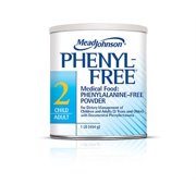 Enfamil Phenyl-Free 2 Metabolic Powder, for Infants, Toddlers, Chidlren, and Adults with Phenylketonuria (PKU), 1 lb Can