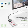 thumbnail image 4 of Cable de disco duro SATA a USB tipo A WAVLINK USB 3.0 de 5 Gbps, 4 of 6
