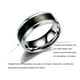 thumbnail image 2 of Anillos de pareja Sonducket Acero inoxidable rosa dorado 10, 2 of 6