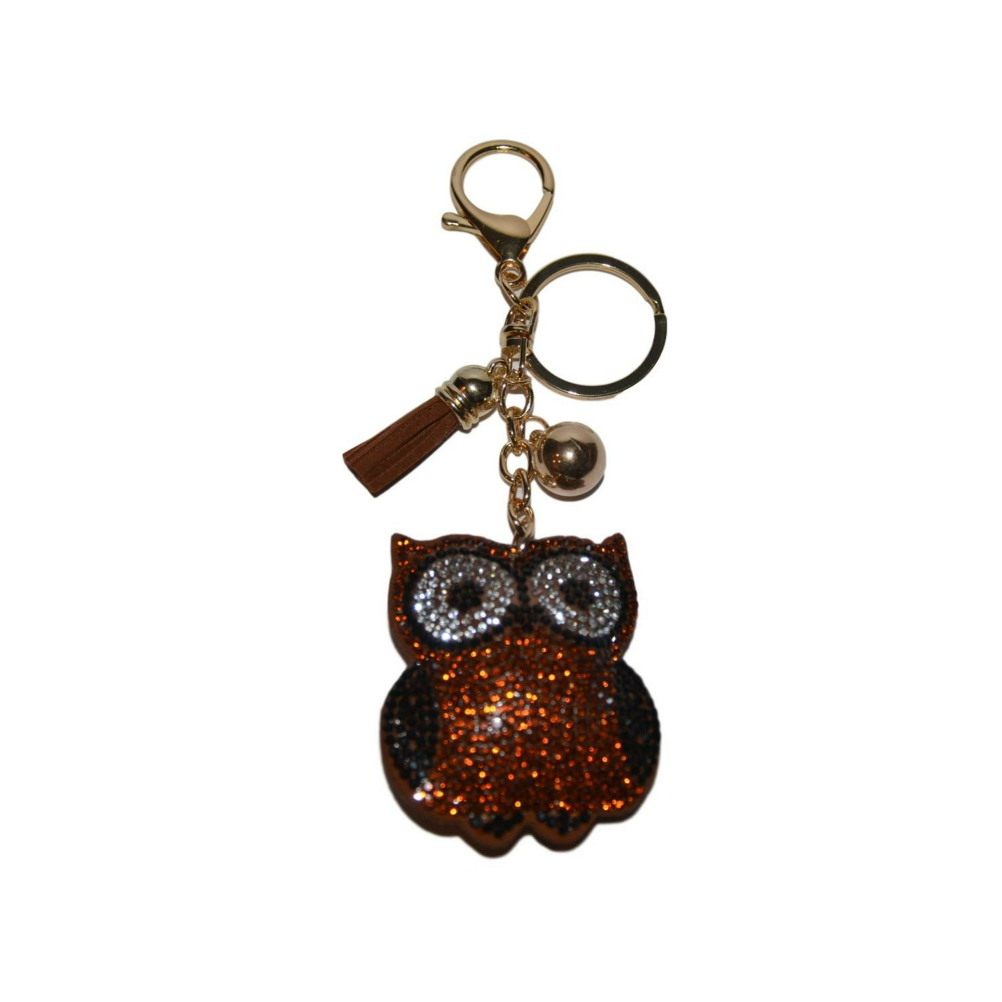 Fashion Jewelry Owl Keychain, Leather Storage Bag Jewelry