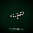 thumbnail image 4 of Cute Refined Crystal Rhinestone Branch Brooches Hijab Pins For Women Suit Scarf Flower Brooch Pin Jewelry, 4 of 4