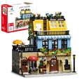 thumbnail image 1 of Set de juguetes de construcción ENJBRICK Flowers City Hotel House 1464 piezas, 1 of 6